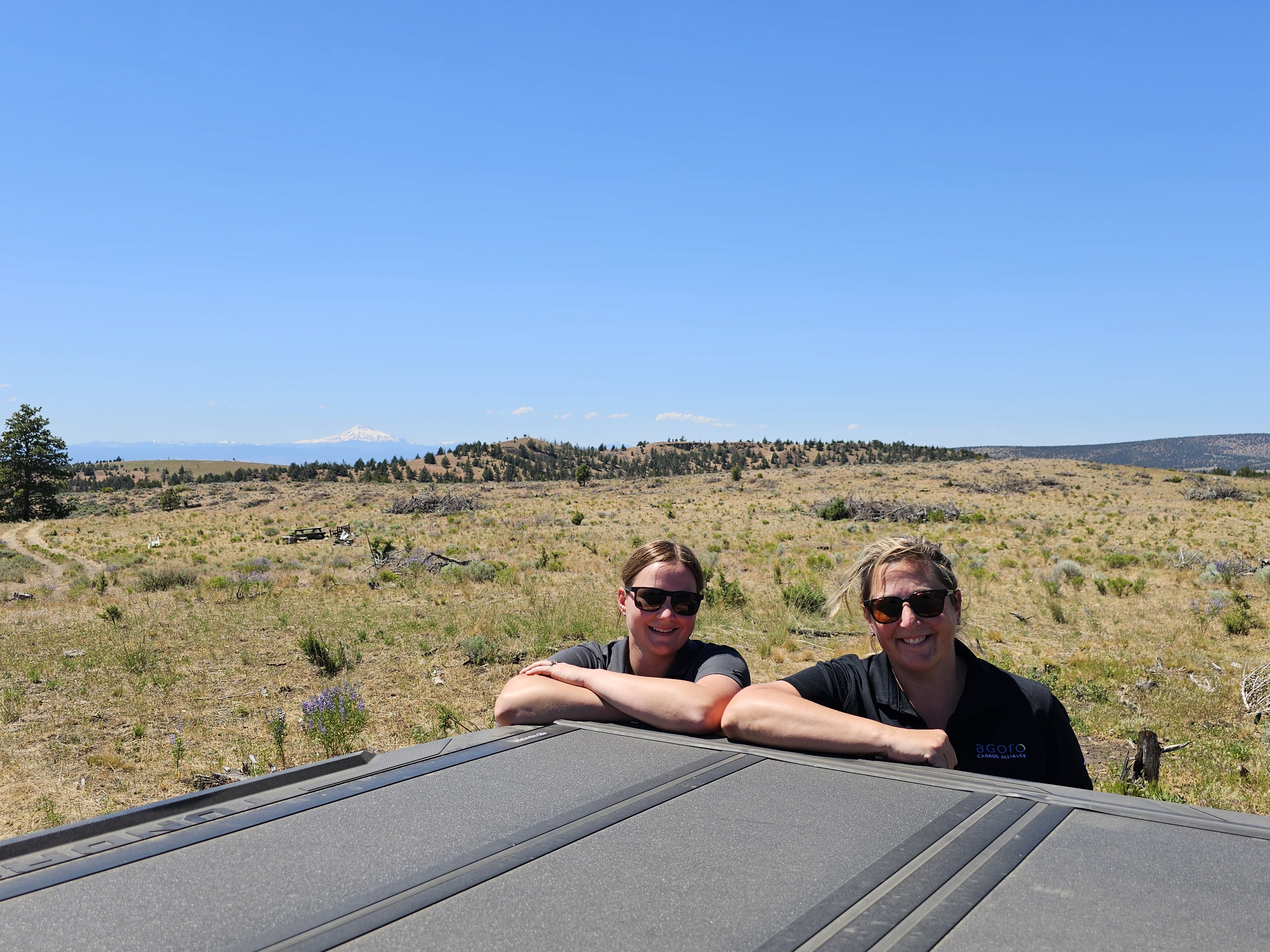 Agoro carbon employees at enrolled growers ranch